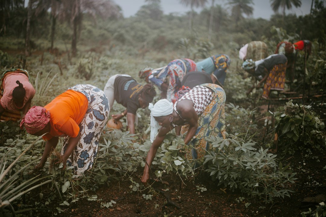 danish local women gardening
